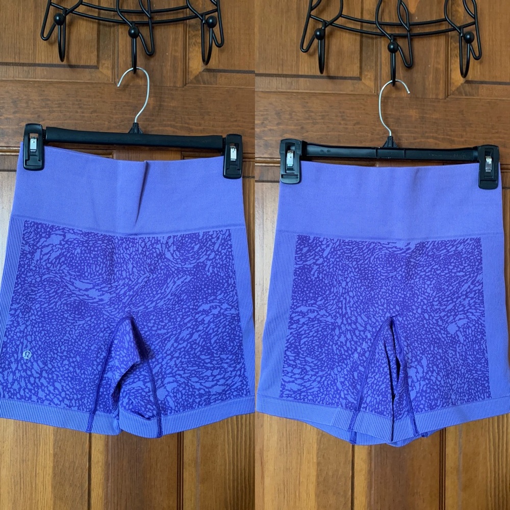lululemon spandex shorts